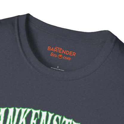 "Frankensteins Bar Crawl" Halloween Bartender Softstyle T-Shirt