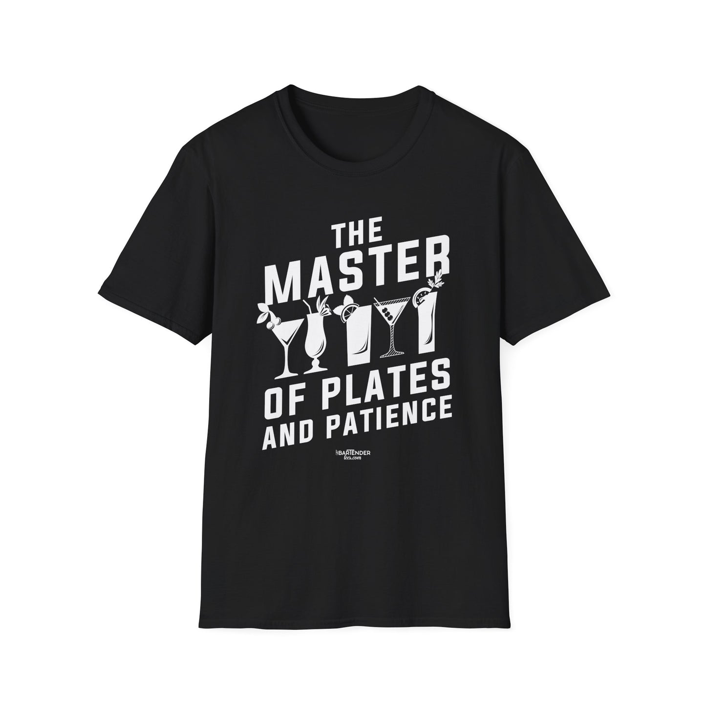 "Master of Plates and Patience" Unisex Softstyle T-Shirt