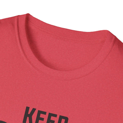 "Keep Calm and Let the Server Handle It" Unisex Softstyle T-Shirt