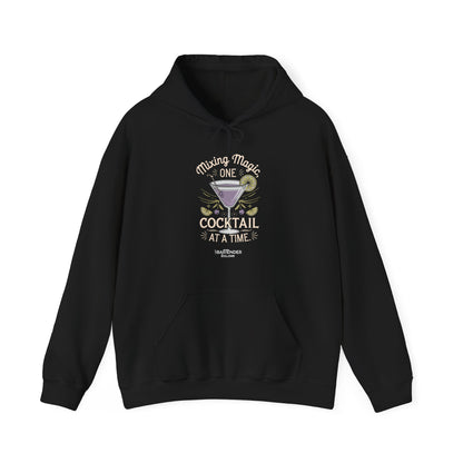 "Not just a bartender a beverage genius" Bartender Hooded Sweatshirt