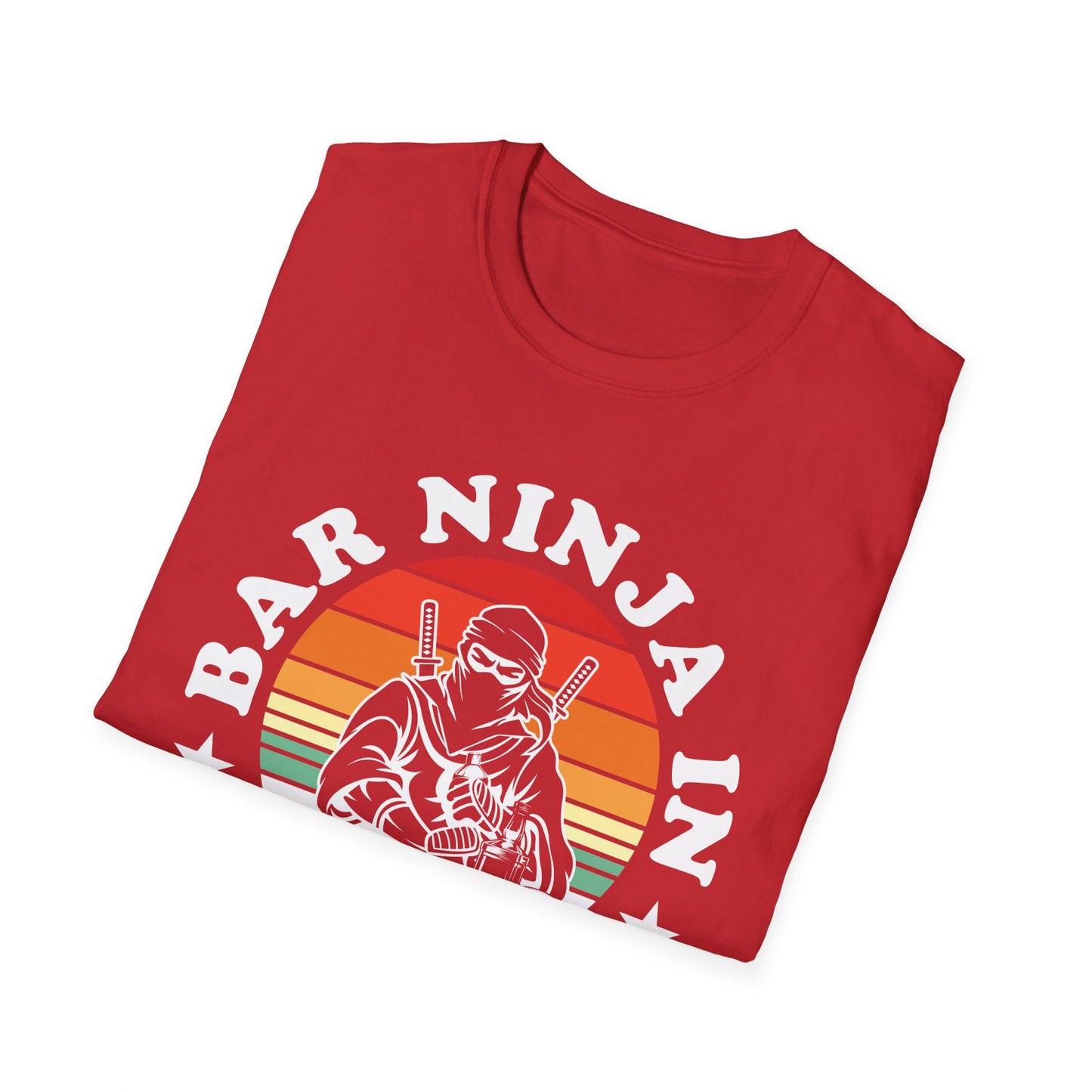 "Bar Ninja in Action" Men's Bartender Tee