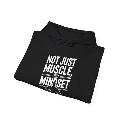 "Not just muscle but mindset" Bartender Hooded Sweatshirt