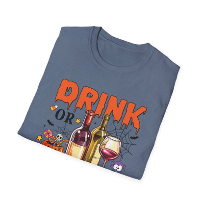 "Drink or Treat" Softstyle Halloween T-Shirt