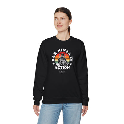 "Bar Ninja in Action" Bartender Sweatshirt