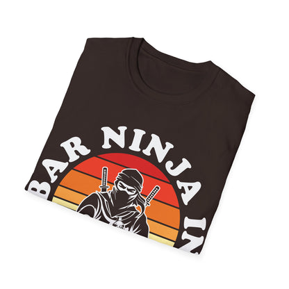 "bar ninja in action" Men's Bartender Softstyle T-Shirt