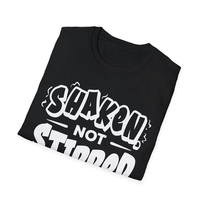 "Shaken Not Stirred Just Like my Life" Men's Bartender Tee