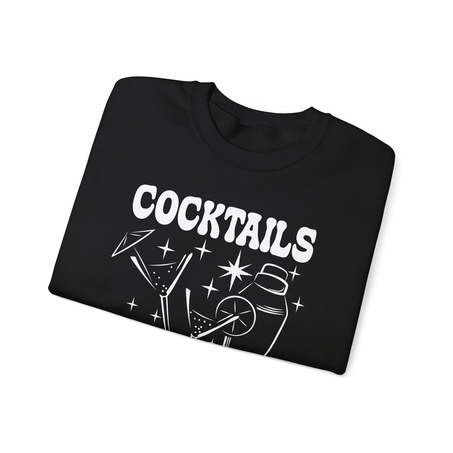 "Cocktails are cheaper than therapy" Bartender Sweatshirt