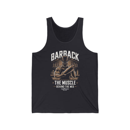 "Barback the muscle behind the mix" Men’s Bartender Tank Top