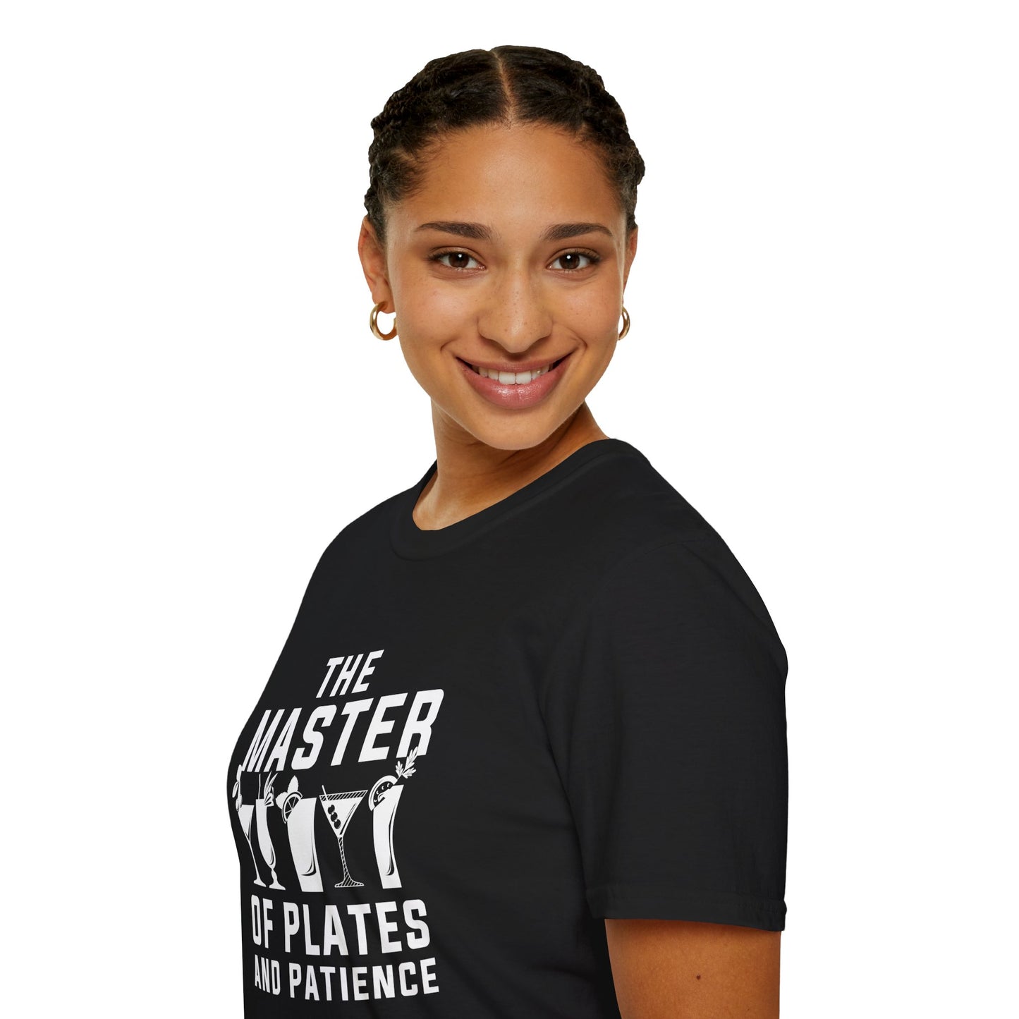 "Master of Plates and Patience" Unisex Softstyle T-Shirt