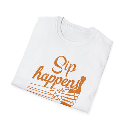 "Sip Happens But I'm Here to Help" Men's Bartender Tee