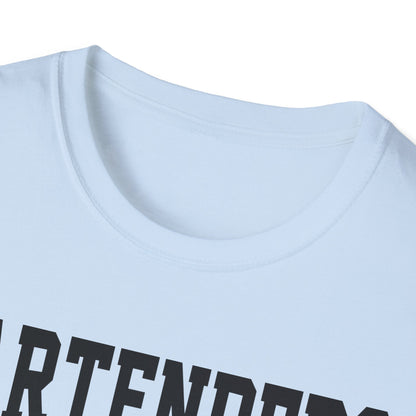 "Bartenders do it Behind the Bar" Men's Bartender Tee