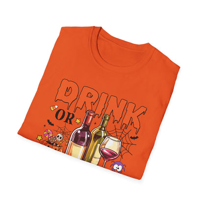 "Drink or Treat" Softstyle Halloween T-Shirt