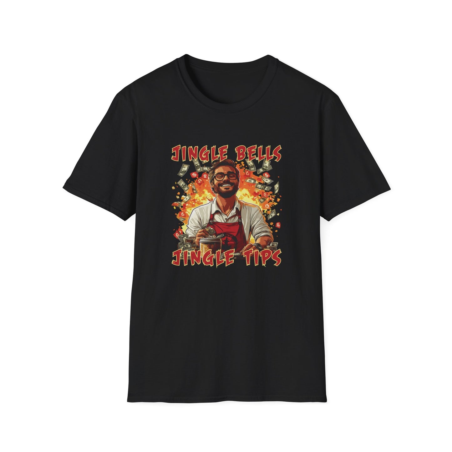 "Jingle Bells, Jingle Tips" Softstyle T-Shirt