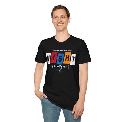 "Making Sure Your Night is Perfectly Mixed" Unisex Softstyle T-Shirt