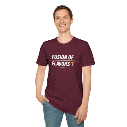 "Fusion of Flavors" Bartender T-shirt