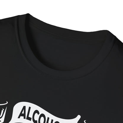 "Alcohol because no great story started with salad" Men's Bartender Softstyle T-Shirt