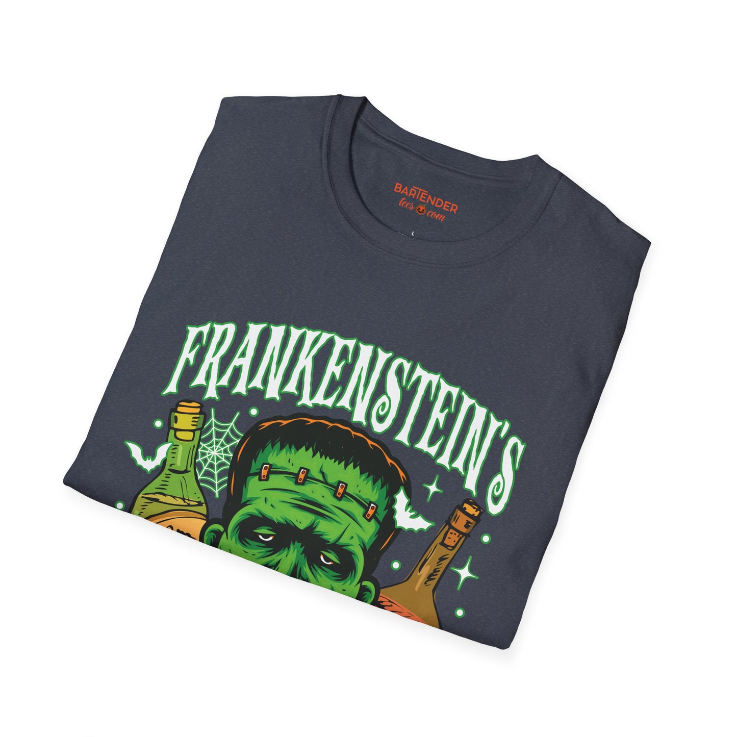 "Frankensteins Bar Crawl" Halloween Bartender Softstyle T-Shirt