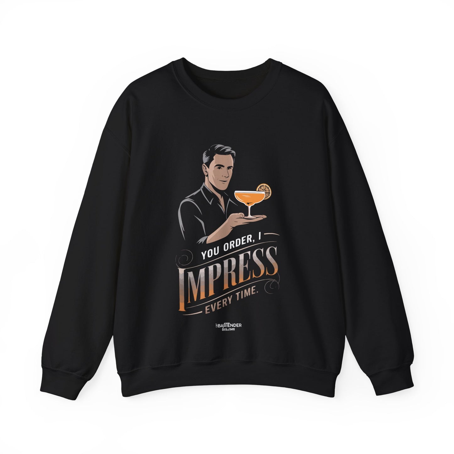 "Tough on trouble easy on fun" Bartender Sweatshirt