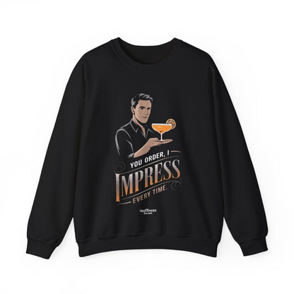 "Tough on trouble easy on fun" Bartender Sweatshirt