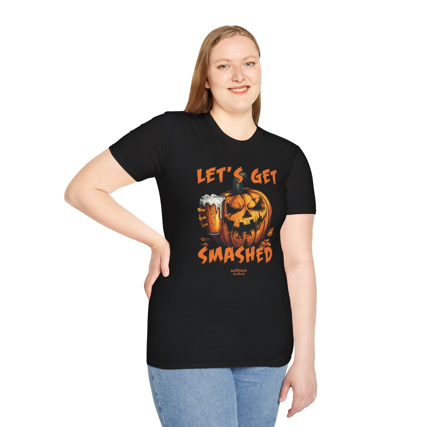 “Let’s Get Smashed” v2 Halloween Softstyle T-Shirt