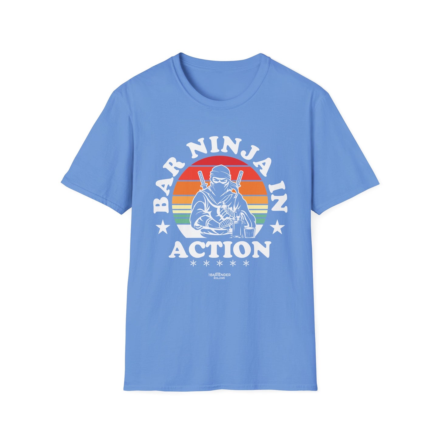 "Bar Ninja in Action" Men's Bartender Tee