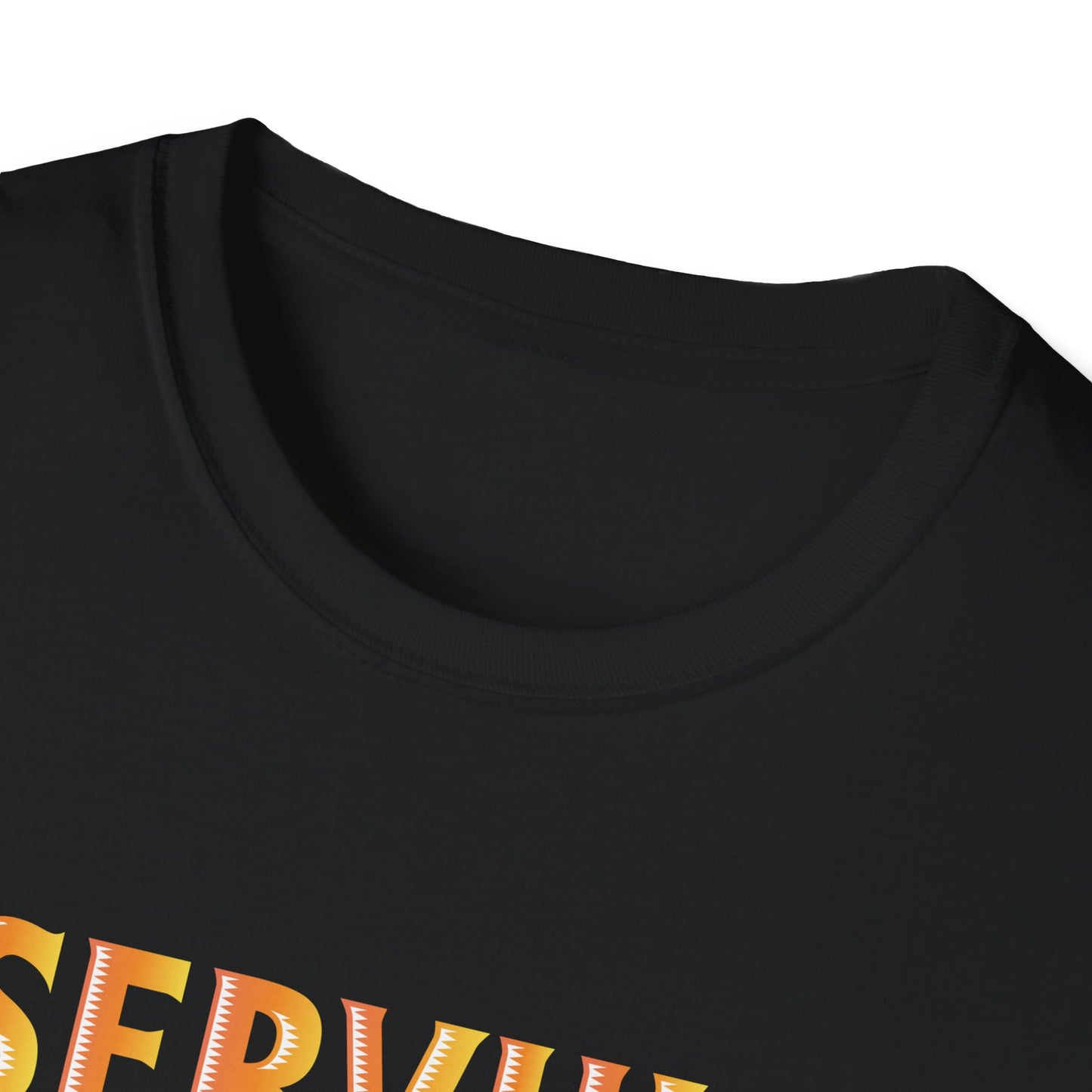 "Serving Food, Serving Looks" Softstyle T-Shirt