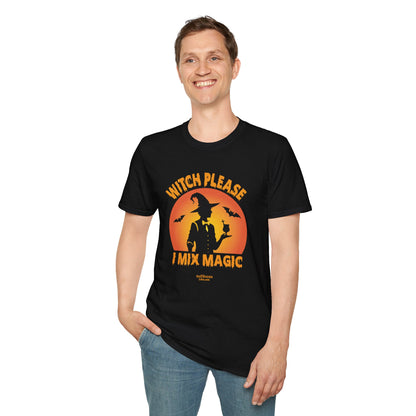 "Witch Please, I Mix Magic" Softstyle Unisex Halloween T-Shirt