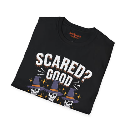 "Scared Good Now Order" Halloween Bartender Softstyle T-Shirt