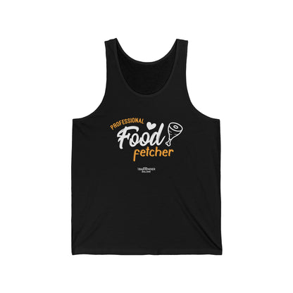 "Professional Food Fetcher" Men’s Bartender Tank Top