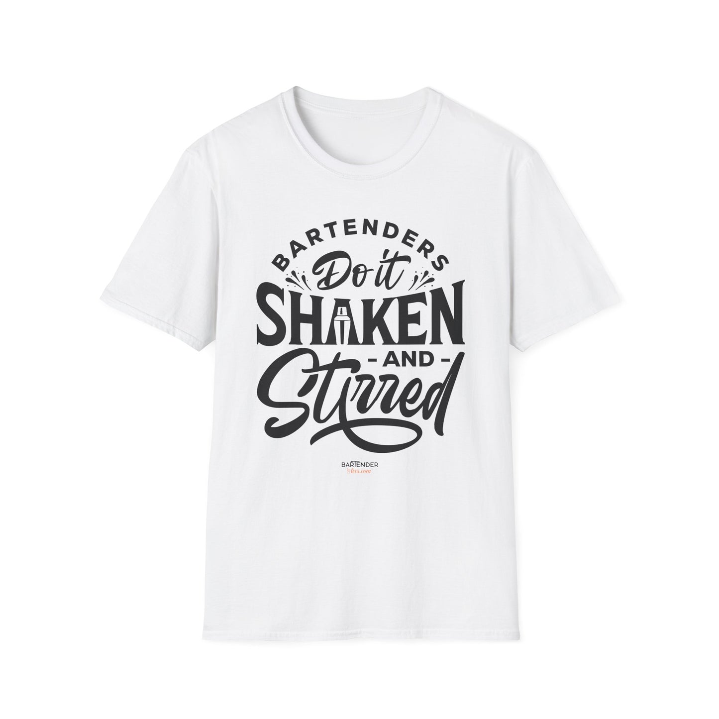 "Bartenders do it Shaken and Stirred" Men's Bartender Tee