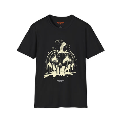 "Melting Pumpkin" Halloween Bartender Softstyle T-Shirt