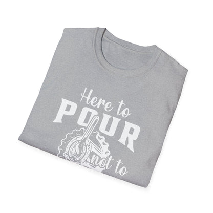 "Here to Pour Not to Judge Much" Men's Bartender Tee