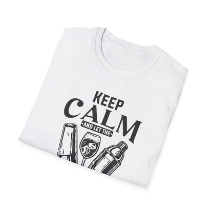 "Keep Calm and Let the Server Handle It" Unisex Softstyle T-Shirt