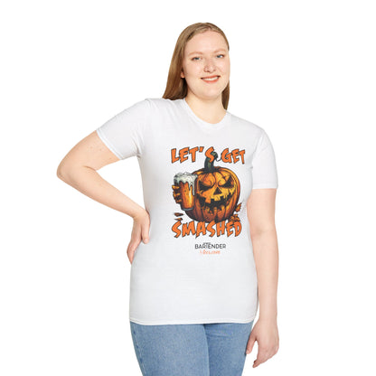 “Let’s Get Smashed”  v2 Halloween Bartender Tee