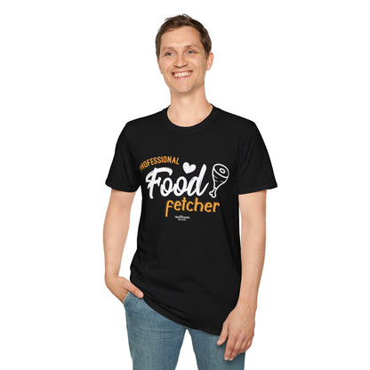 "Professional Food Fetcher" Unisex Softstyle T-Shirt