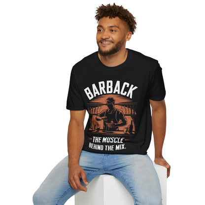 "Barback: The Muscle Behind the Mix" Softstyle T-Shirt