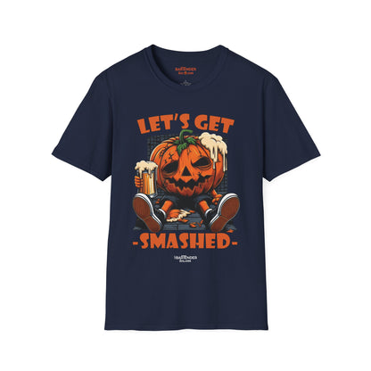 "Lets Get Smashed" Halloween Bartender Softstyle T-Shirt