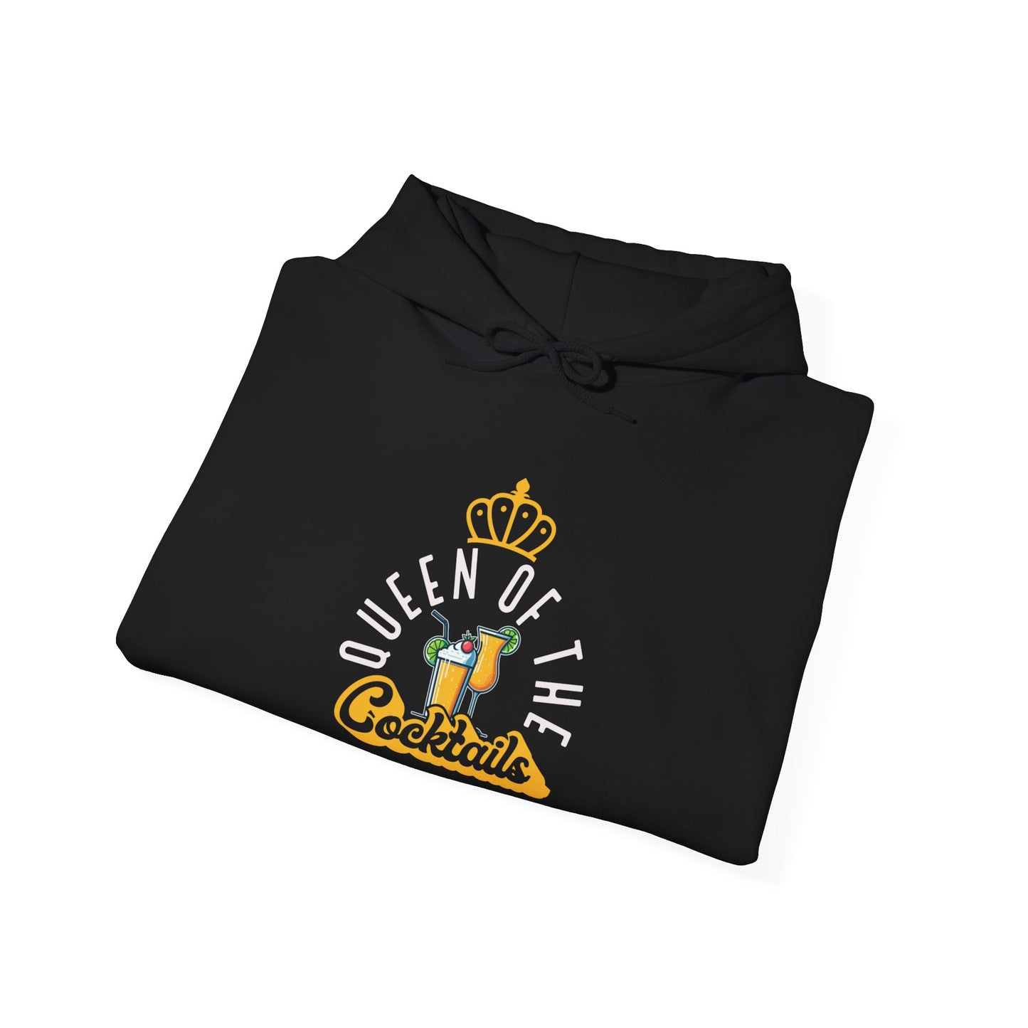 "Queen of the cocktail" Bartender Hooded Sweatshirt