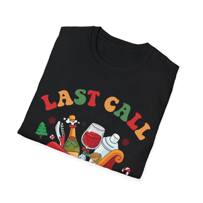 "Last Call for the Sleigh Ride" Softstyle T-Shirt