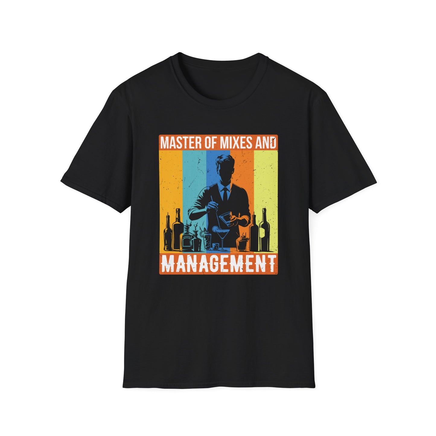 "Master of Mixes and Management" Softstyle T-Shirt