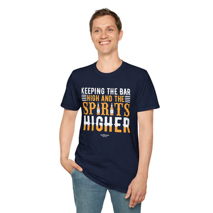 "Keeping the Bar High and the Spirits Higher" Softstyle T-Shirt