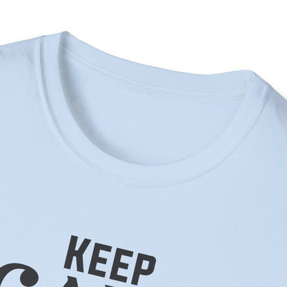 "Keep Calm and Let the Server Handle It" Unisex Softstyle T-Shirt