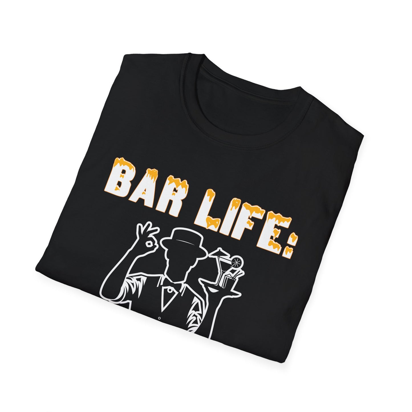 "Bar Life its a pour thing" Men's Bartender Softstyle T-Shirt