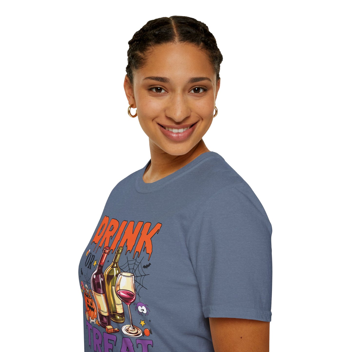 "Drink or Treat" Softstyle Halloween T-Shirt