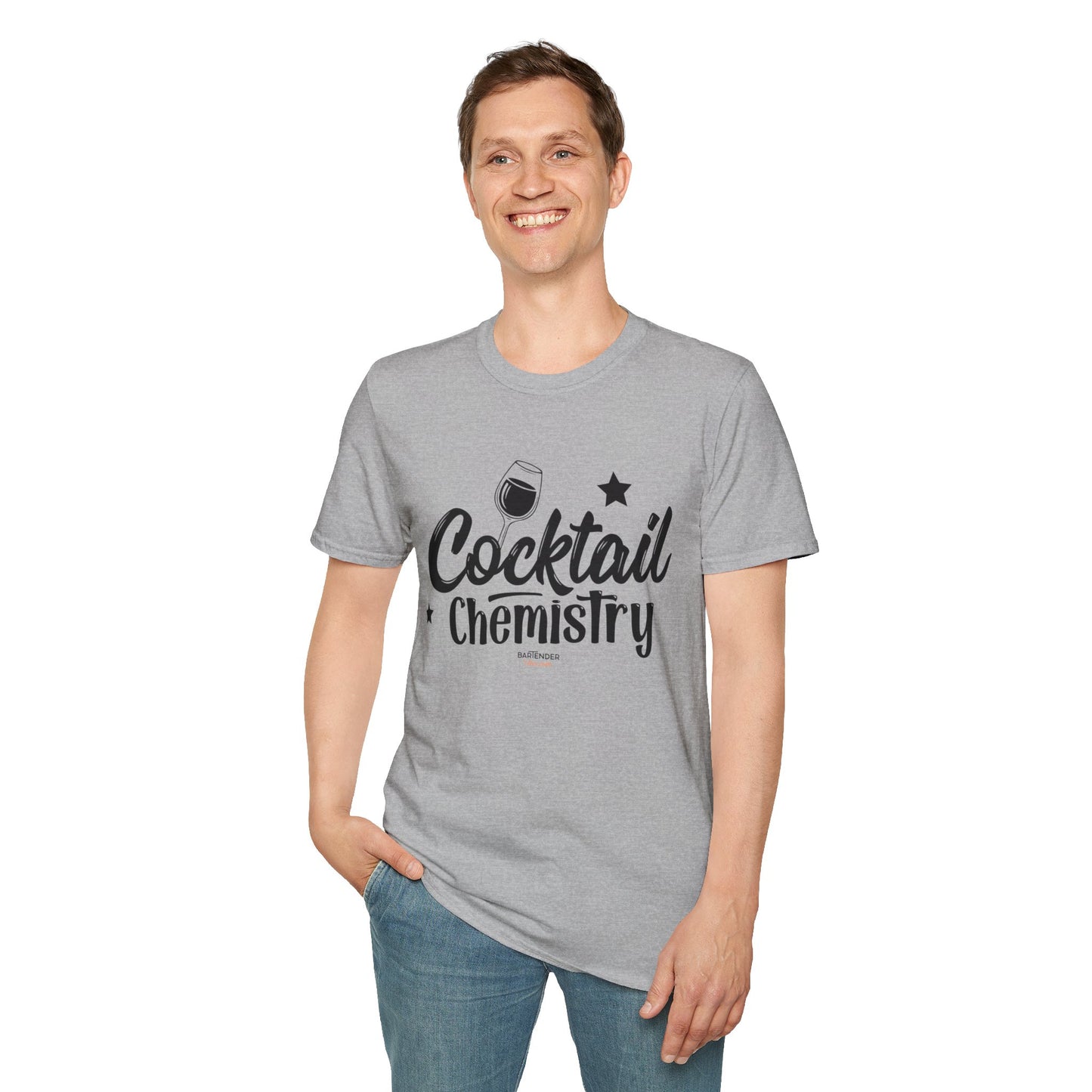 "Cocktail Chemistry" Men's Bartender Tee