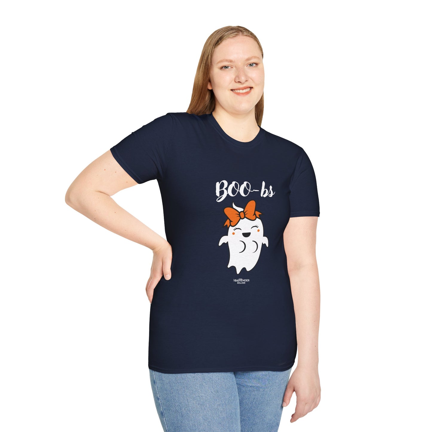 "Boo-bs" Women's Bartender Halloween T-Shirt