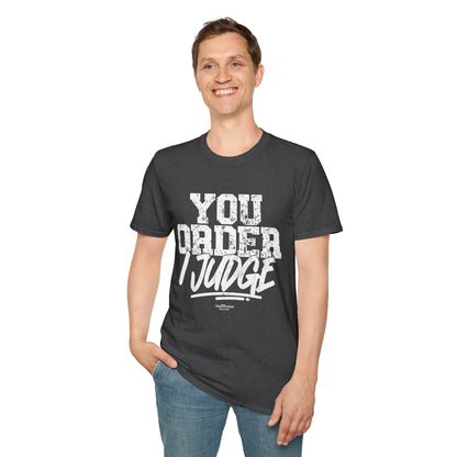 "You Order I Judge" Men's Bartender Tee