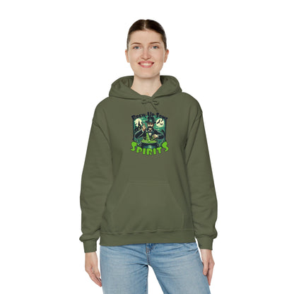 "Brew Up Some Spirits" Halloween Bartender Hoodie