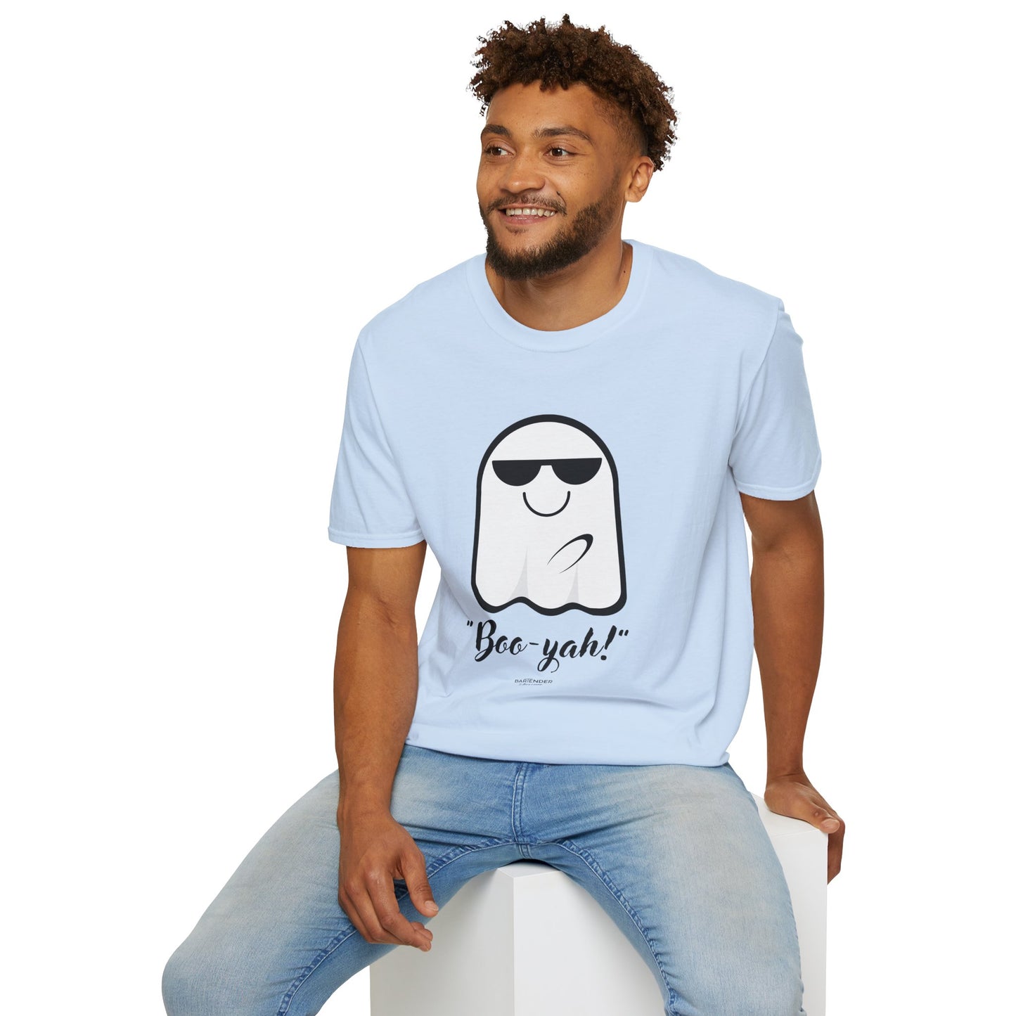 "Boo-Yah" Men's Bartender Halloween T-Shirt