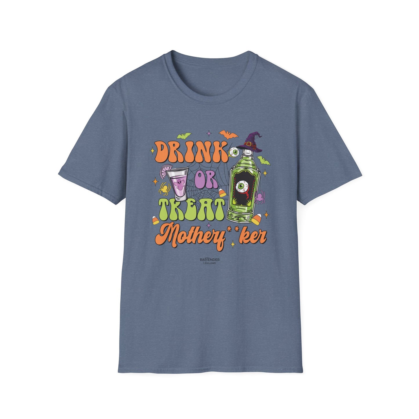 "Drink or Treat Motherf*er" Softstyle Unisex Halloween T-Shirt